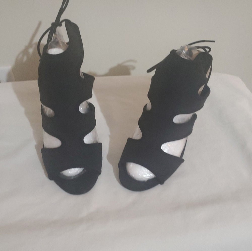 Black Suede Heels